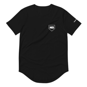 Berhalter Simple Design Men's Curved Hem T-Shirt